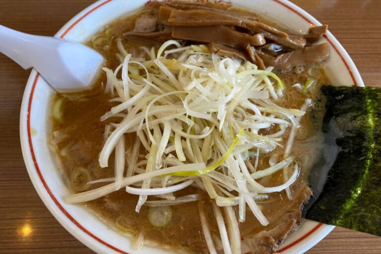 【社長ランチ】吾作ラーメン由利本荘店☆ねぎ味噌