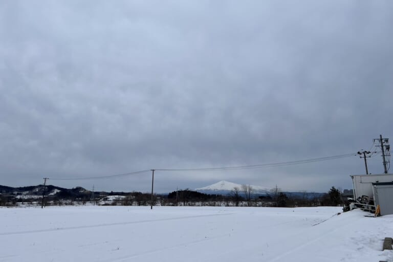 今朝の鳥海山