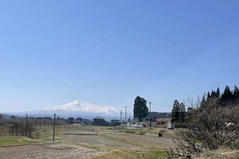 今日もキレイだ、鳥海山