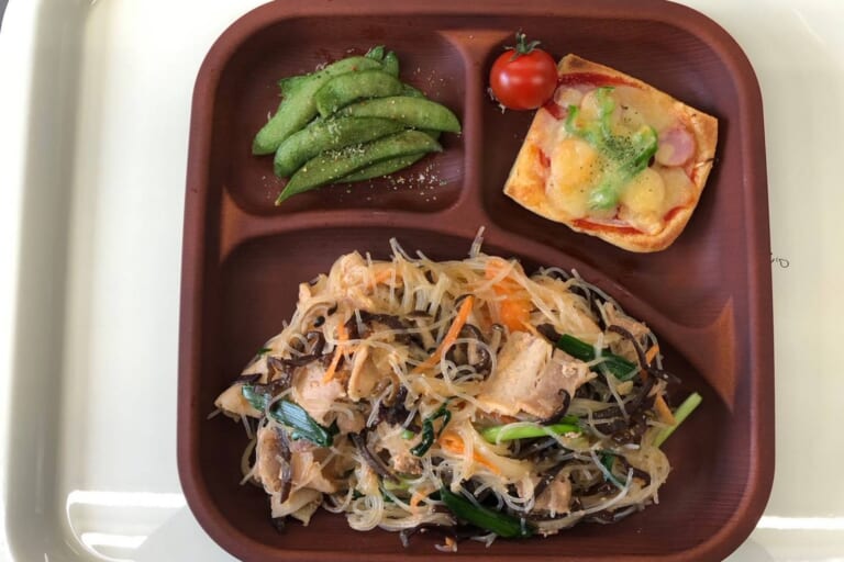 【親和の学生寮】今日の晩ごはん☆チャプチェ