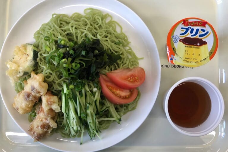 【親和の学生寮】今日の晩ごはん☆ざる中華