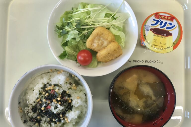 【親和の学生寮】今日の朝ごはん☆お茶漬け