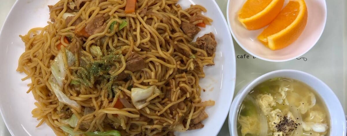 【親和の学生寮】今日の晩ごはん☆焼きそば