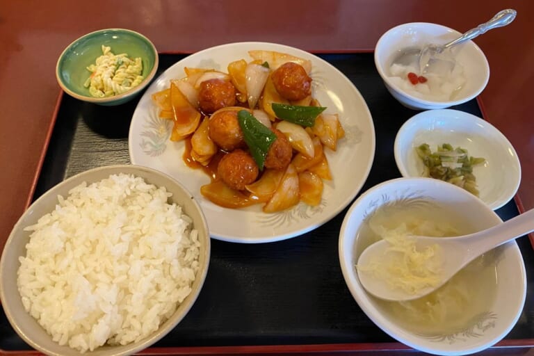 【社長ランチ】中華料理菜館さんの日替ランチ