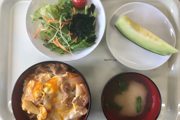 【親和の学生寮】今日の晩ごはん☆親子丼