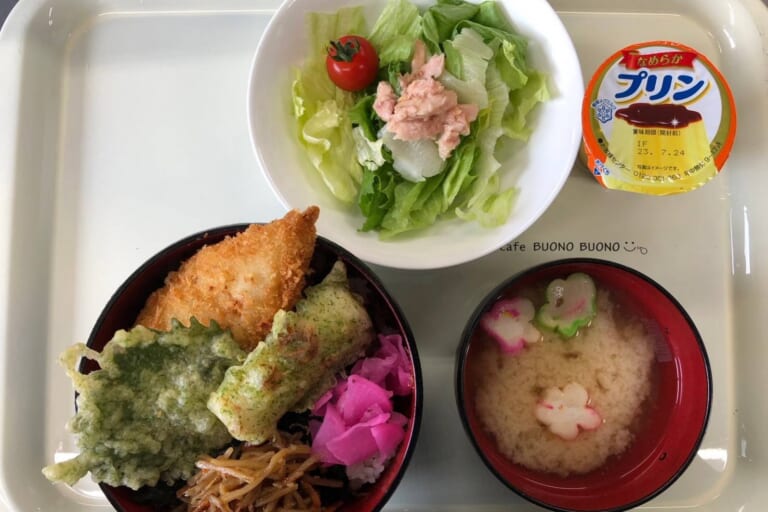 【親和の学生寮】今日の晩ごはん☆のリ弁丼