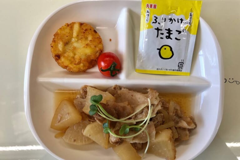 【親和の学生寮】今日の朝ごはん☆豚バラ大根