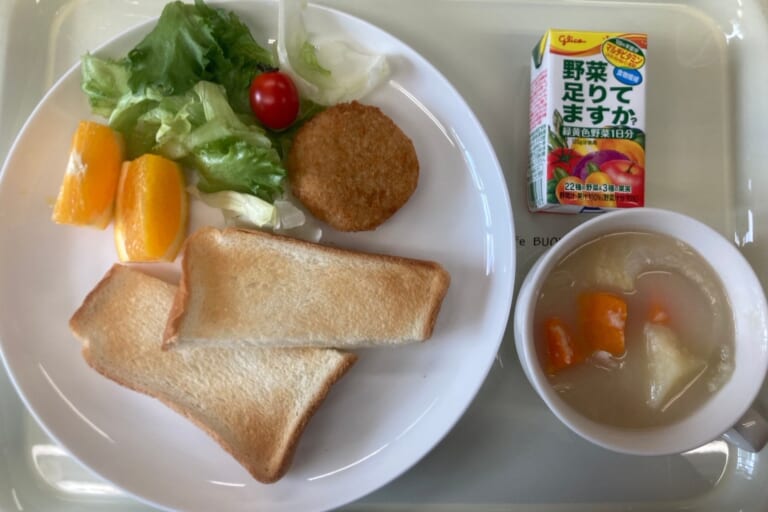 【親和の学生寮】今日の朝ごはん☆ジャムバタートースト