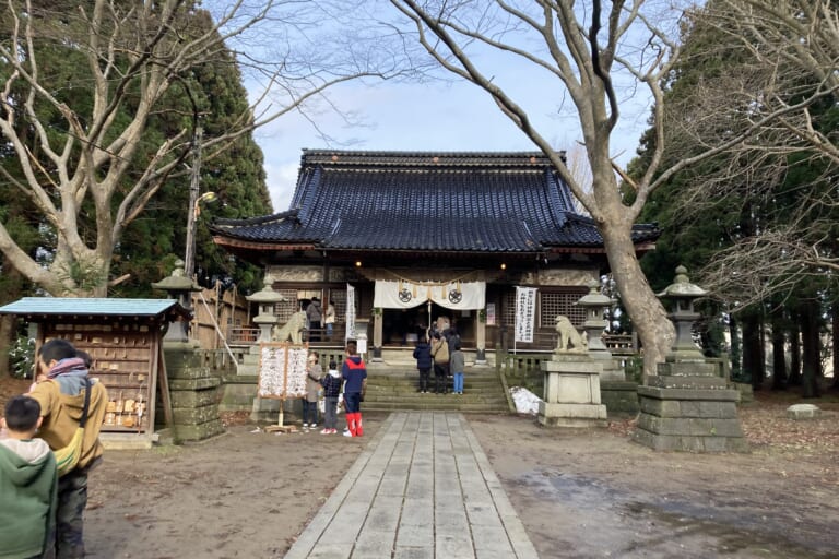 【あや吉の休日】八幡神社へ初詣