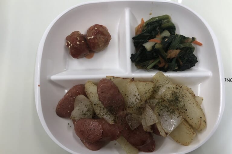 【親和の学生寮】今日の朝ごはん☆ジャーマンポテト