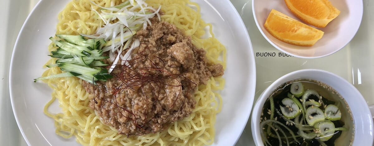 【親和の学生寮】今日の晩ごはん☆ジャージャー麵