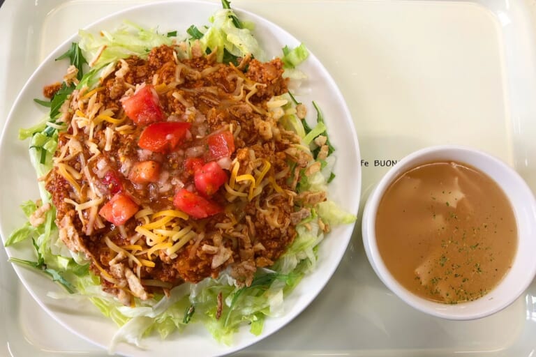 【親和の学生寮】今日の晩ごはん☆タコライス