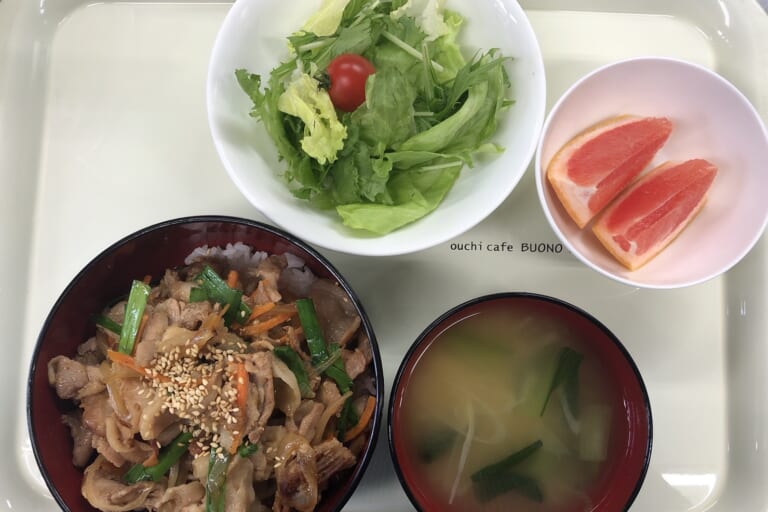 【親和の学生寮】今日の晩ごはん☆スタミナ丼