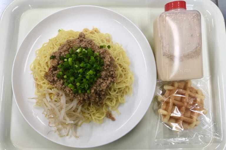 【親和の学生寮】今日の晩ごはん☆冷やし担々麵