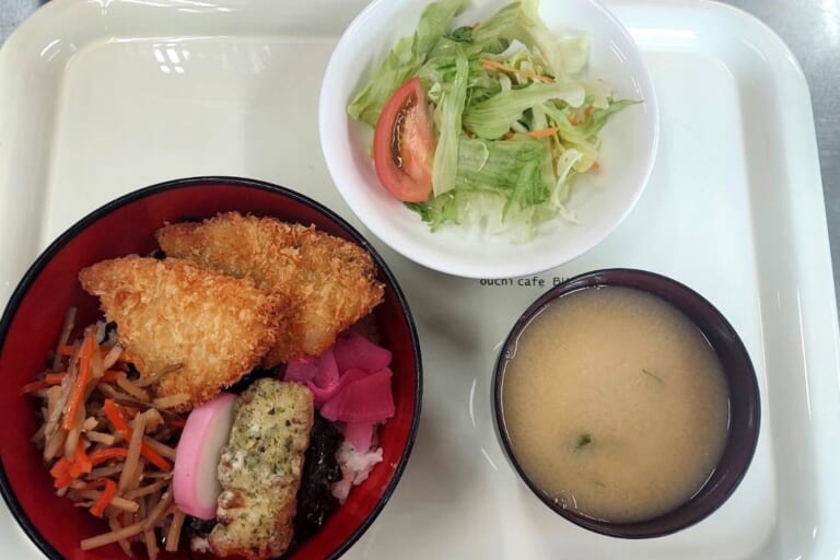 【親和の学生寮】今日の晩ごはん☆のり弁丼