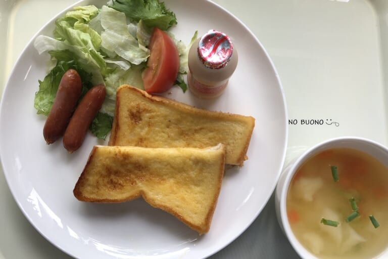 【親和の学生寮】今日の朝ごはん☆フレンチトースト