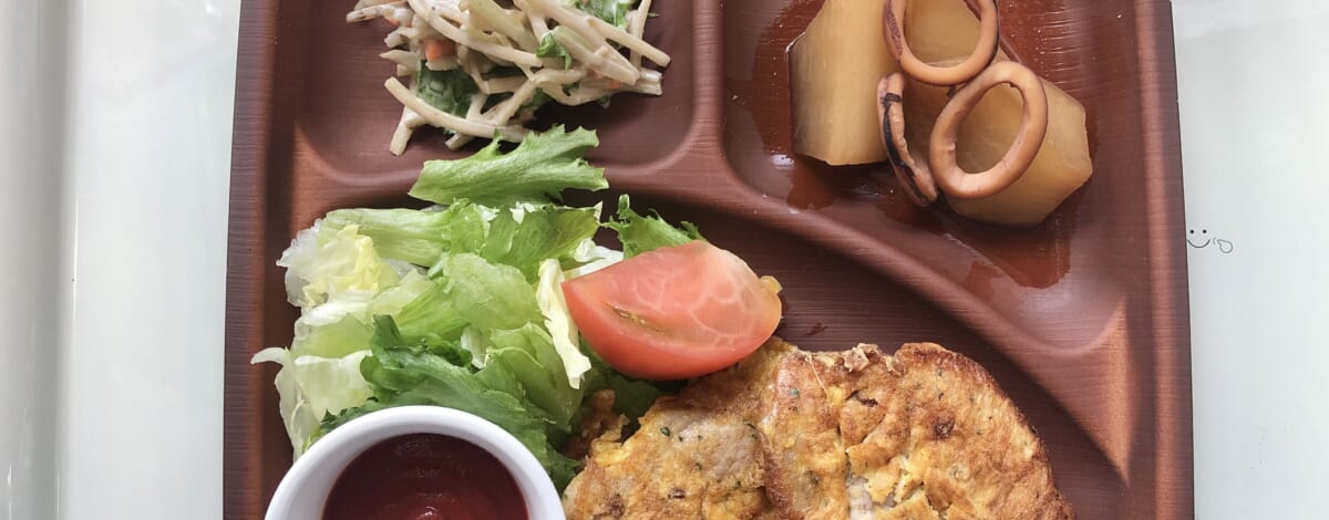 【親和の学生寮】今日の晩ごはん☆ポークピカタ