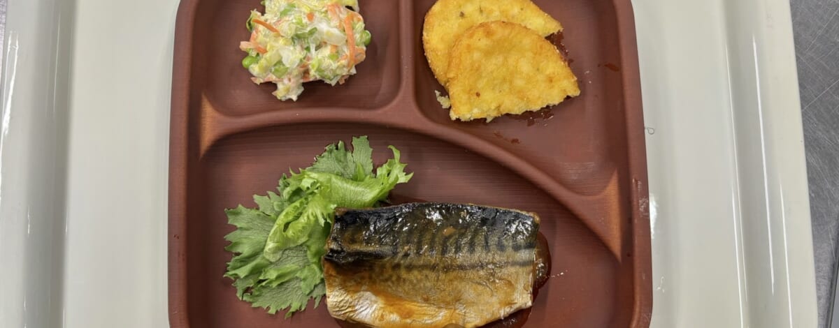 【親和の学生寮】今日の晩ごはん☆さば味噌煮