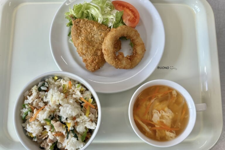 【親和の学生寮】今日の晩ごはん☆キンパ風まぜご飯