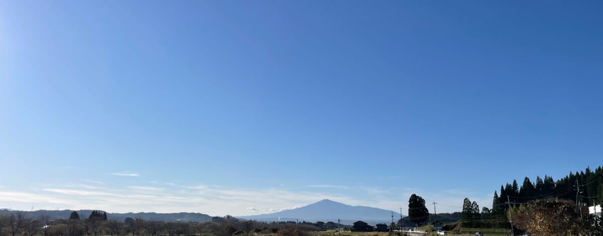 今日の鳥海山