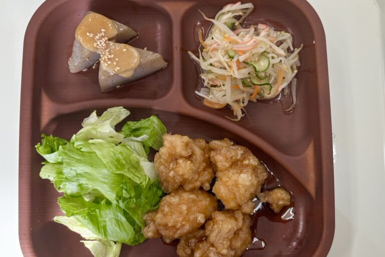 【親和の学生寮】今日の晩ごはん☆甘辛からあげ