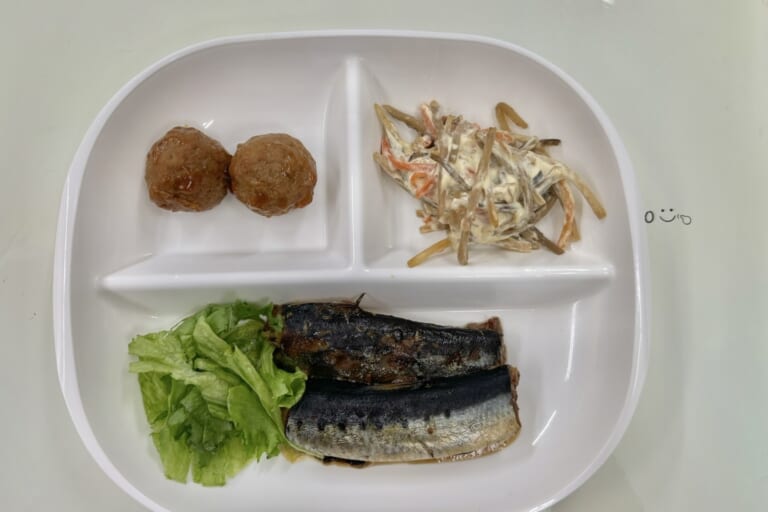 【親和の学生寮】今日の朝ごはん☆いわしのしょうが煮