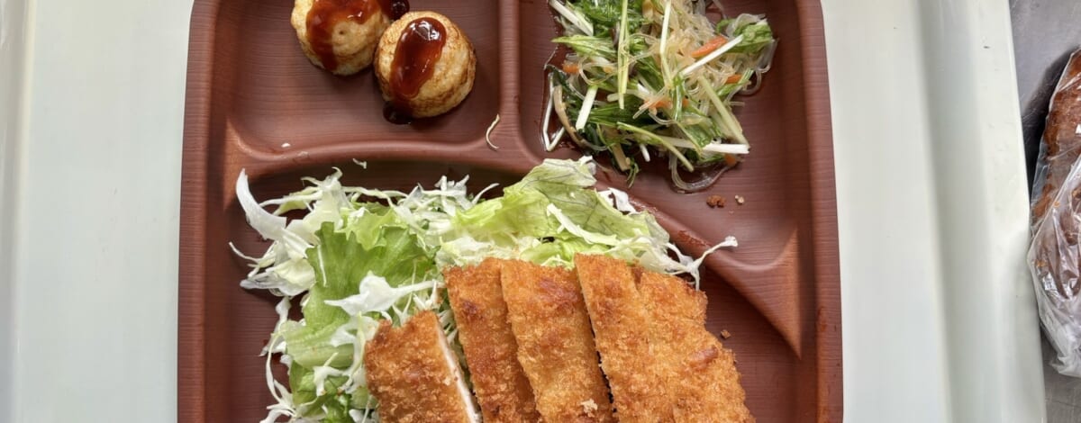 【親和の学生寮】今日の晩ごはん☆チキンカツ