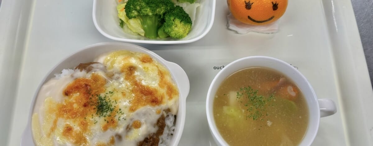 【親和の学生寮】今日の晩ごはん☆カレードリア