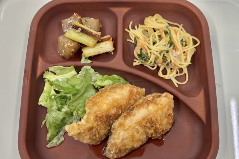 【親和の学生寮】こんにゃくのコチュジャン炒め