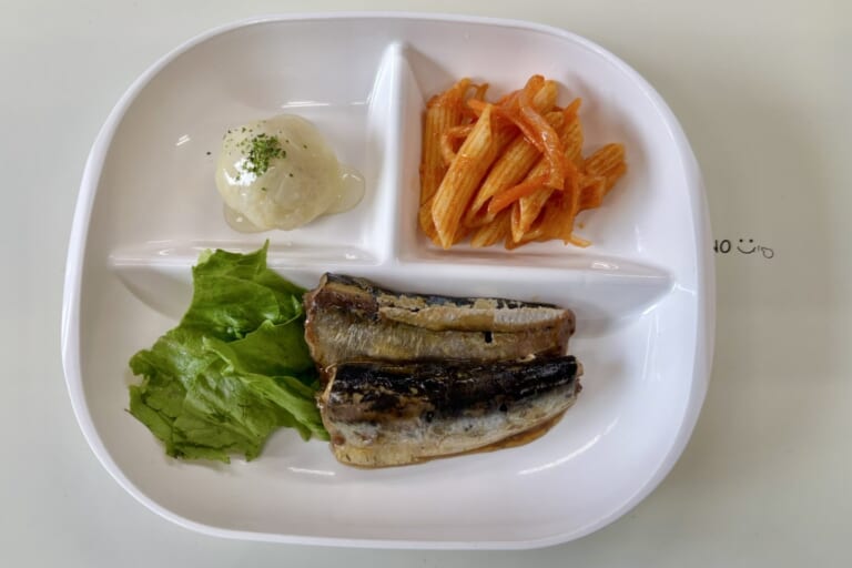 【親和の学生寮】今日の朝ごはん☆ケチャップペンネ