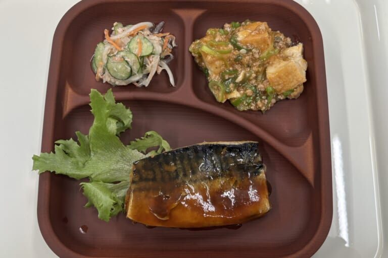【親和の学生寮】今日の晩ごはん☆サバ味噌煮
