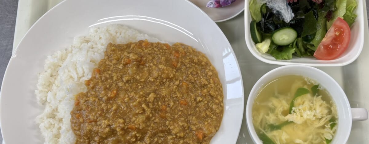 【親和の学生寮】今日の晩ごはん☆キーマカレー