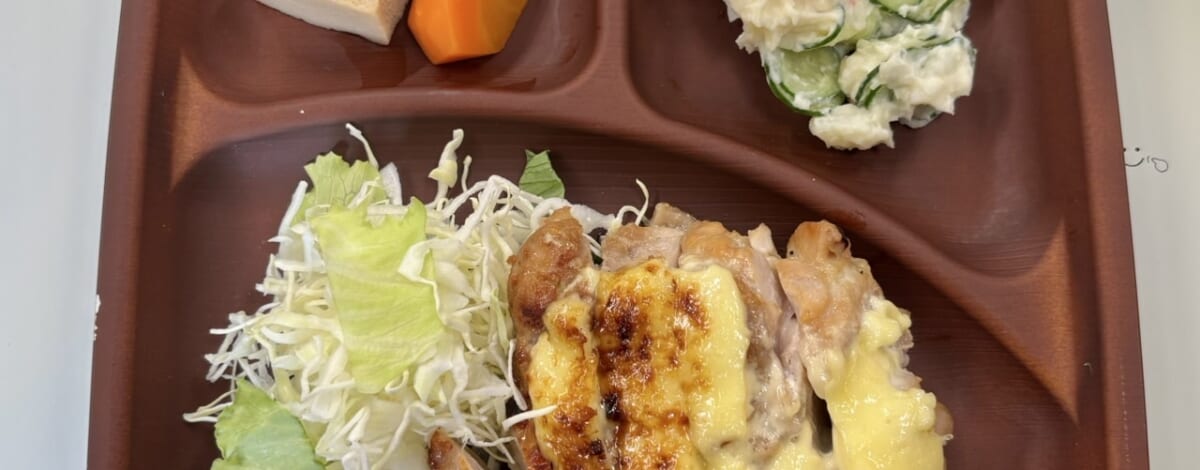 【親和の学生寮】今日の晩ごはん☆てりマヨチキン