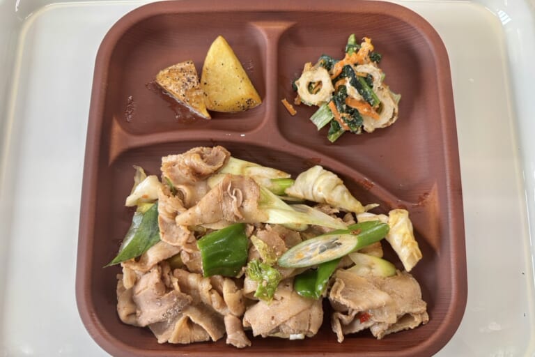 【親和の学生寮】今日の晩ごはん☆ホイコーロー