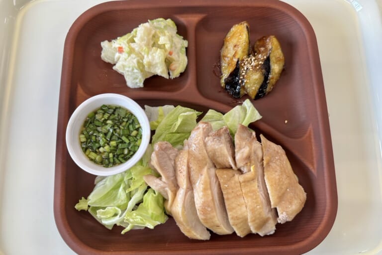 【親和の学生寮】今日の晩ごはん☆よだれ鶏