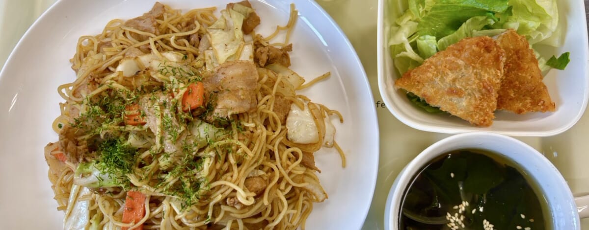 【親和の学生寮】今日の晩ごはん☆焼きそば