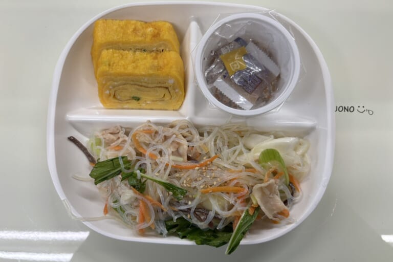 【親和の学生寮】今日の朝ごはん☆春雨炒め