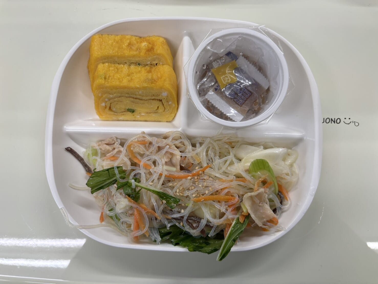 【親和の学生寮】今日の朝ごはん☆春雨炒め