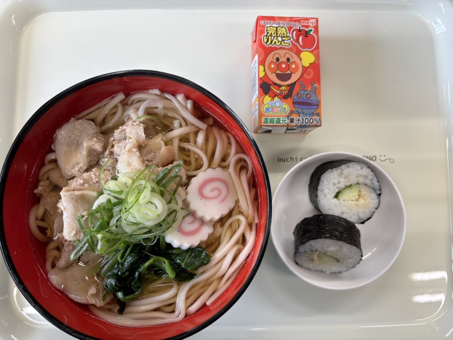 【親和の学生寮】今日の晩ごはん☆肉うどん