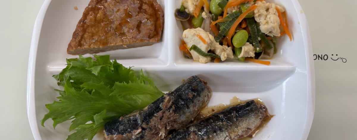 【親和の学生寮】今日の朝ごはん☆いわしの生姜煮