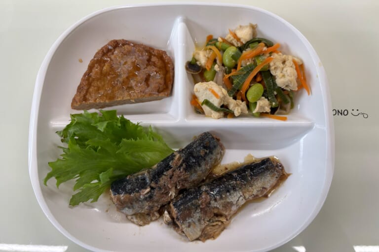 【親和の学生寮】今日の朝ごはん☆いわしの生姜煮
