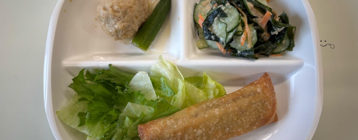 【親和の学生寮】今日の朝ごはん☆春巻き