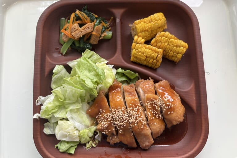 【親和の学生寮】今日の晩ごはん☆チキンの照り煮