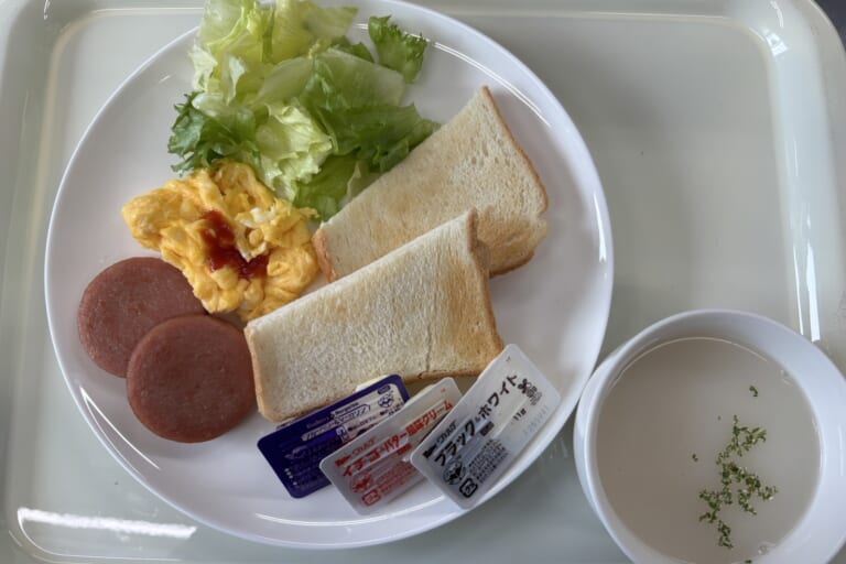 【親和の学生寮】今日の朝ごはん☆スクランブルエッグ