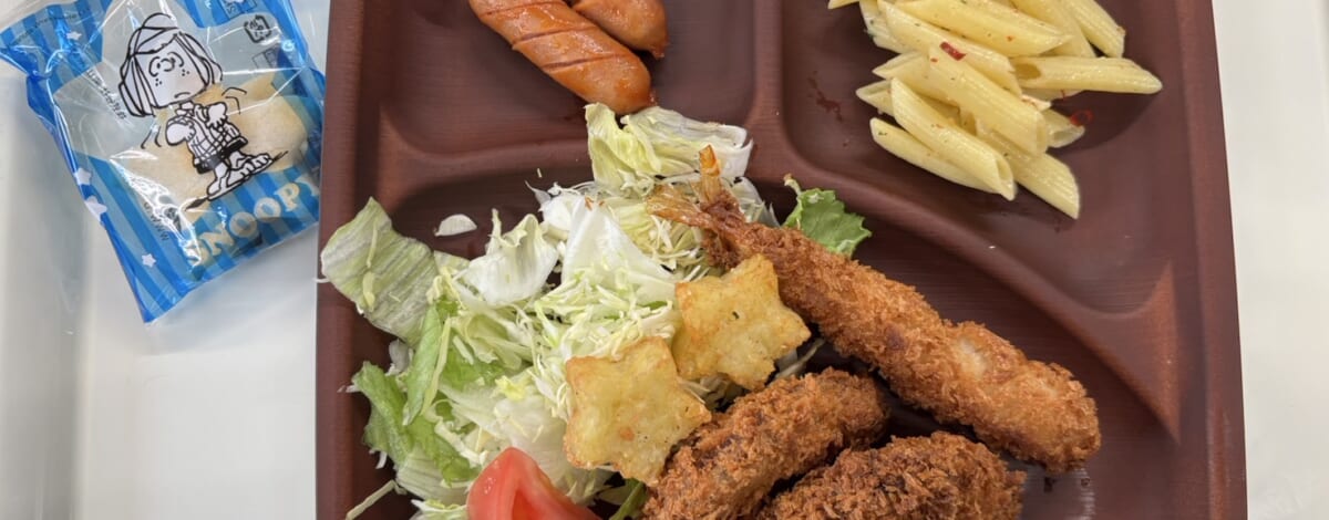 【親和の学生寮】今日の晩ごはん☆七夕プレート