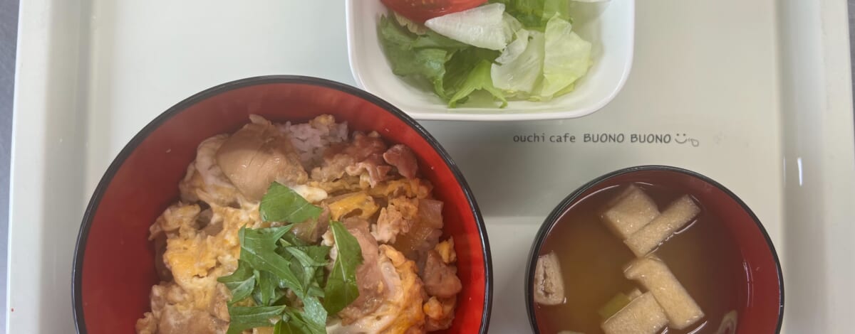 【親和の学生寮】今日の晩ごはん☆親子丼
