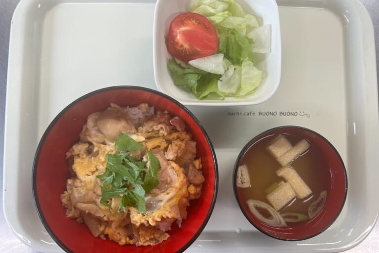 【親和の学生寮】今日の晩ごはん☆親子丼