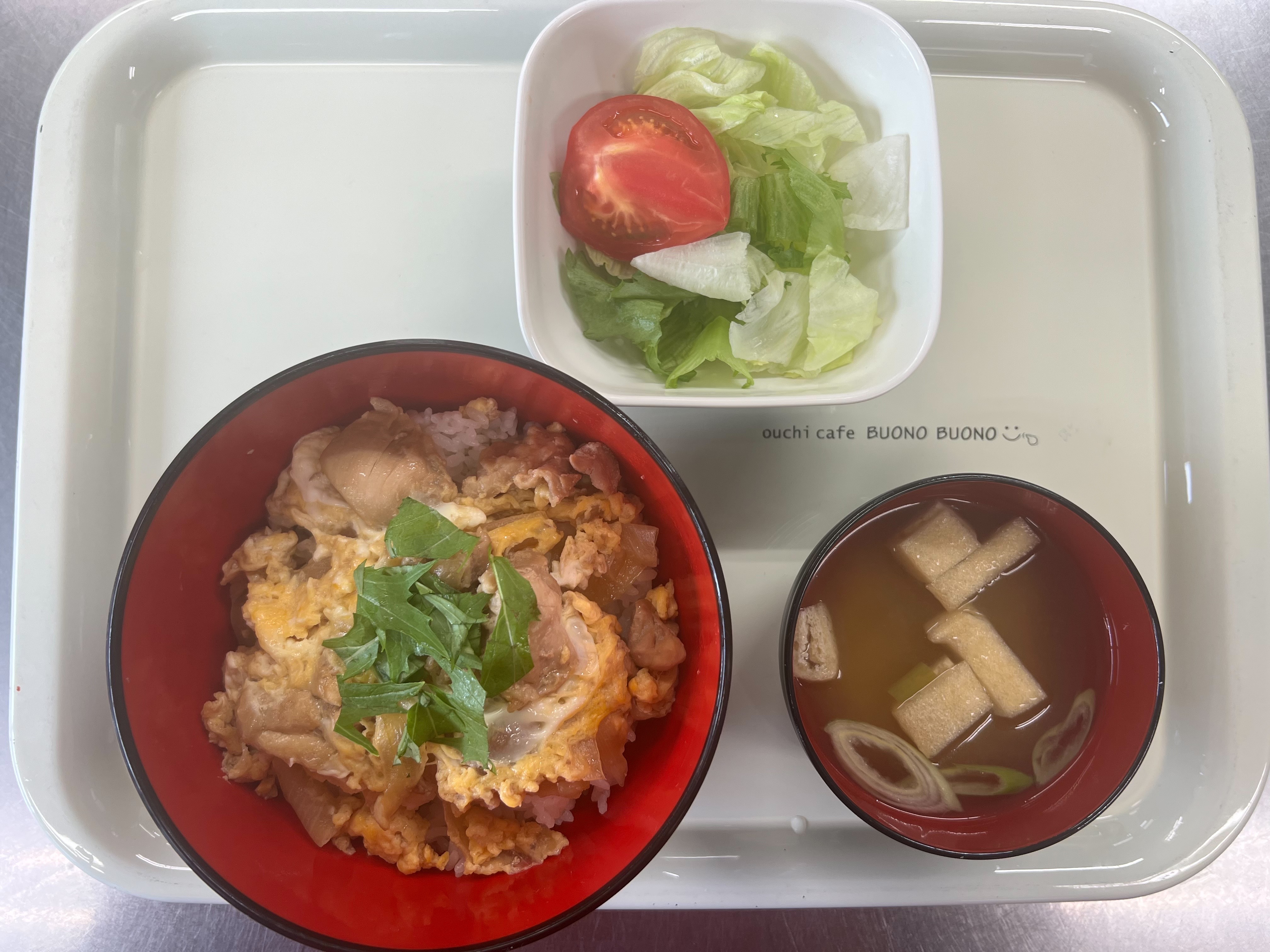 【親和の学生寮】今日の晩ごはん☆親子丼