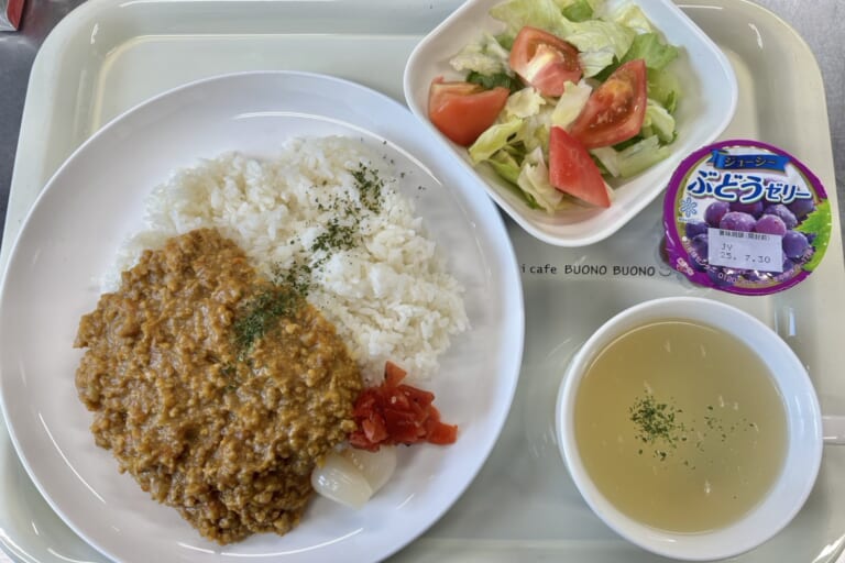 【親和の学生寮】今日の晩ごはん☆キーマカレー