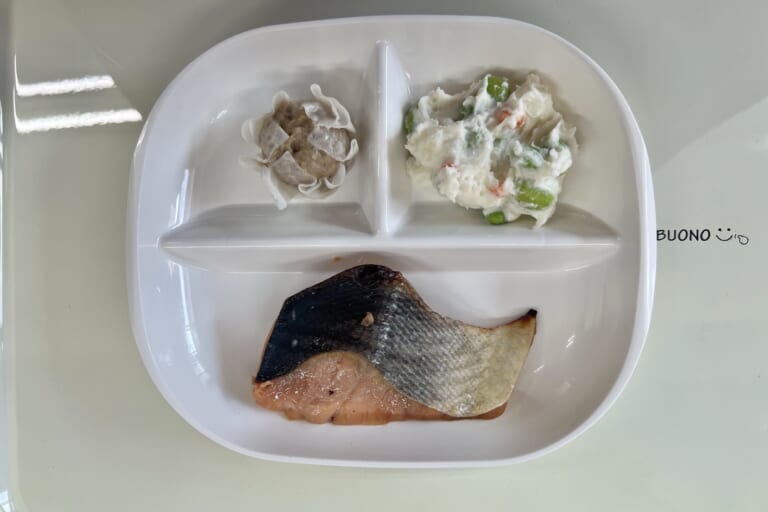 【親和の学生寮】今日の朝ごはん☆サケ西京焼き